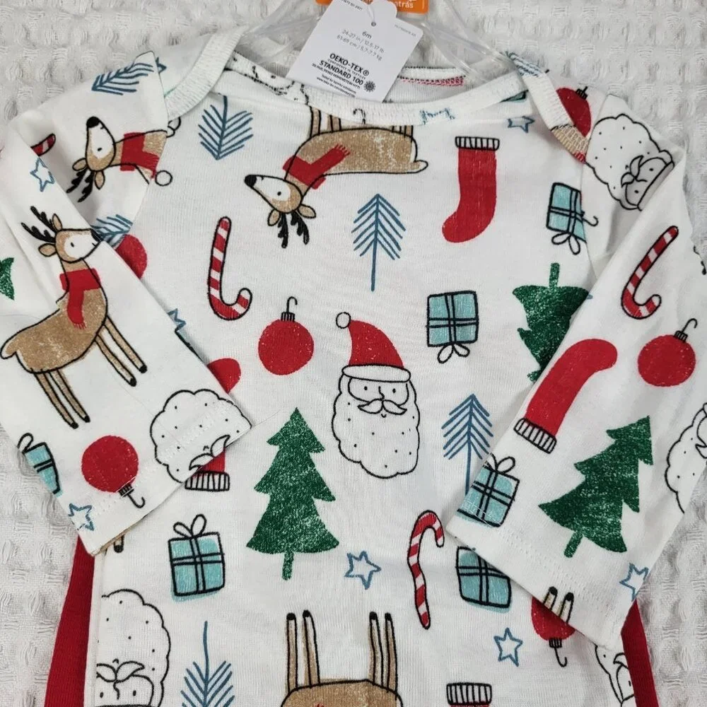 Carters Just One You 2 Piece Christmas Set Reindeer Butt Pants 6‎ Mo NWT